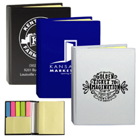 Full Size Sticky Notes and Flags Notepad Notebook